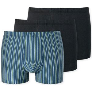 SCHIESSER 95/5 boxer (3-pack) - heren short biologisch katoen gestreept multicolor - Maat: XXL