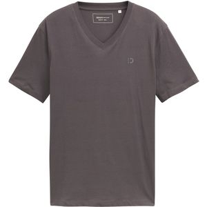 Tom Tailor Denim Basic T-shirt met V-hals