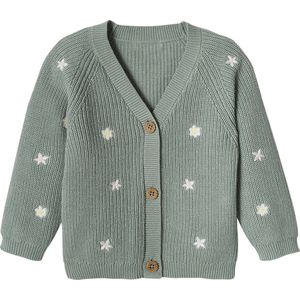 Vertbaudet Babyvestje met borduursel en V-hals van Engels ribbreisel