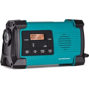 CLGP® Bouwradio met Accu - Noodradio - DAB