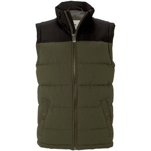 Tom Tailor - Bodywarmer - Maat S - Mannen - 13050 Olive Nig - polyester