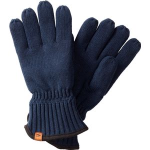 camel active Gebreide handschoenen met warme voering - Maat menswear-M - Donkerblauw