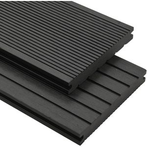 vidaXL-Terrasplanken-met-accessoires-10-m²-2,2-m-massief-HKC-zwart