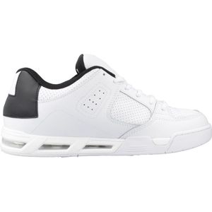 DC Shoes - Command - Sneakers - Whiteblack - Vetersluiting - Leer