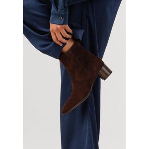 Notre-V - 63231 - Enkellaarsjes - Bruin - Suède - Dames