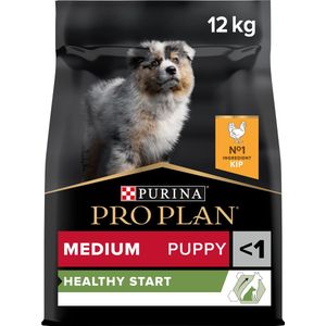 Pro Plan Healthy Start Puppy Medium - Hondenvoer Droogvoer - Kip - 12 kg