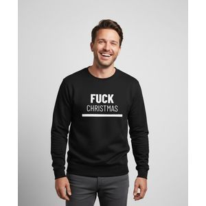 Fuck Christmas | Sweater - Zwart - L