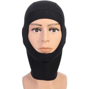 Unisex Diving Balaclava Hat van Neopreen, 1 mm / 3 mm Zwart Snorkel Jumpsuit met Hood en Surf Cap