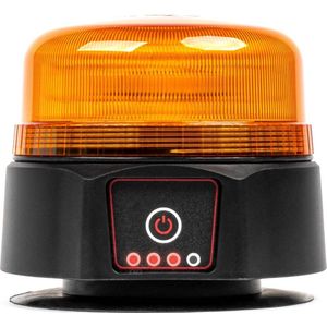 Professionele LED Flitslamp met ingebouwde accu - ECE R65 R10