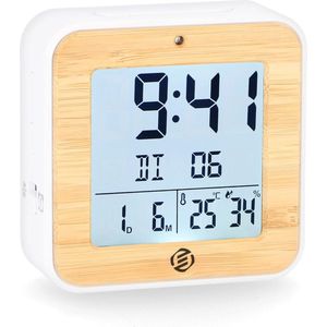 Equivera Wekkerradio Op Netstroom - Klokradio - Wekkerradio - Klokradio Met Wekker - Wekkerradio Dab - Wekker Dab Radio