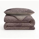 Sleeptime 2 in 1 Dekbed zonder Overtrek Dreamy - Dekbed - 140 x 200 cm + 1 x kussensloop 60x70 - Paars