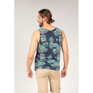 DEELUXE Tanktop met gestreepte printZONITO Navy