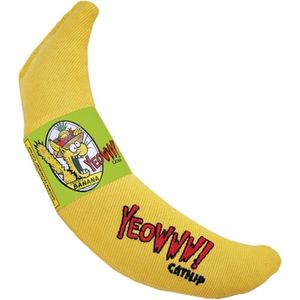 Yeowww banaan met catnip - 18 cm - 1 stuks