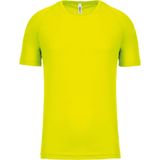 PROACT - Functioneel Kindersportshirt PA445 - Fluorescent Yellow - 100% Polyester