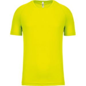 PROACT - Functioneel Kindersportshirt PA445 - Fluorescent Yellow - 100% Polyester