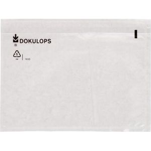 x Paklijst envelop A6 blanco 160 x 120 mm - - Enveloppendoos