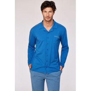 Woody - Heren Pyjama - Donkerblauw