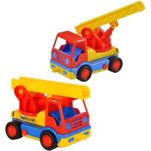 Polesie Ladderwagen 19 Cm Rood/geel