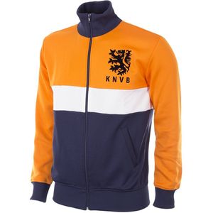 COPA - Nederland 1983 Retro Voetbal Jack - XXL - Oranje; Blauw