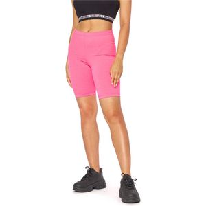Bellivalini Dames Leggings - Neonbroek - Sport - Kort - Joggingbroek - Sporbroek - Yogabroek - BLV-BLV50-301-LE - Roze - M