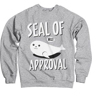 Hybris Seal Of Approval Sweatshirt Heather-Grey-S