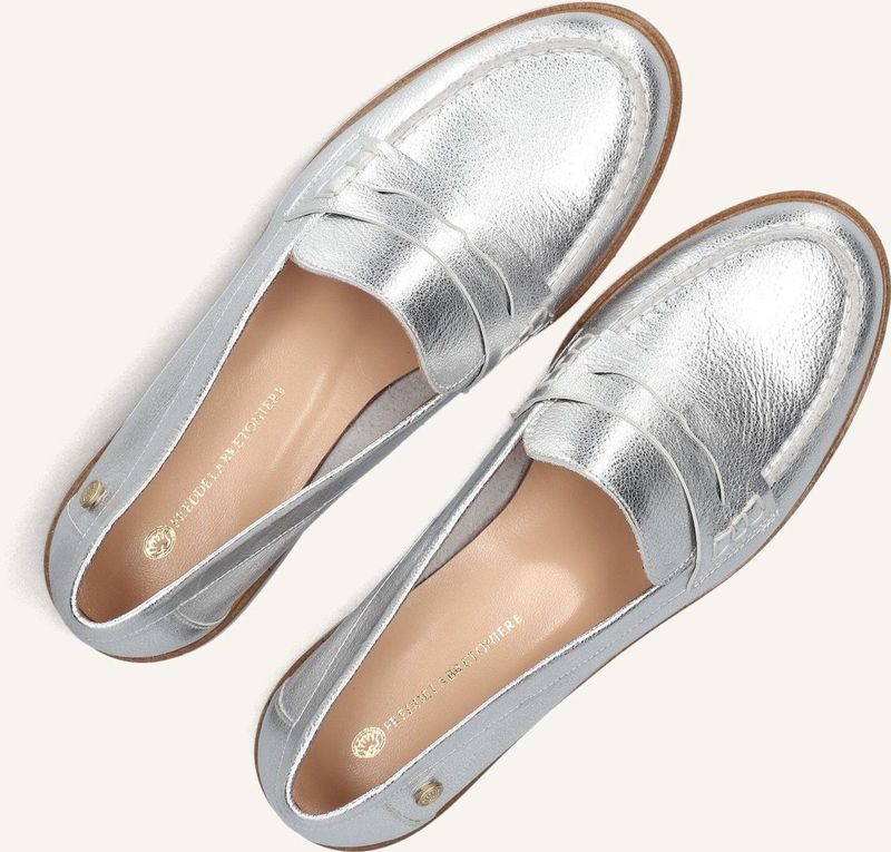 FRED DE LA BRETONIERE - BODIL - Loafers - Zilver - Leer