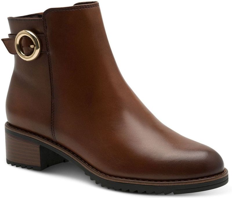 Marco Tozzi - Enkellaarsje - Zwart - 2-25377-45 - F-breedte