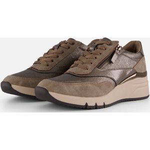 S.Oliver Sneakers - Taupe - Synthetisch - Dames