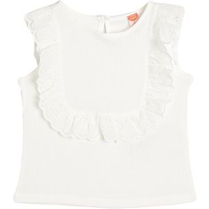 Ronde kraag Mouwloos Tanktop