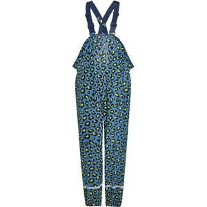 Schmuddelwedda - Tuinbroek - Blauw - Dierenprint - Lang/maxi
