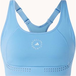 adidas by Stella McCartney Sport bh met medium support en uitneembare vulling - Blauw - Maat 70B