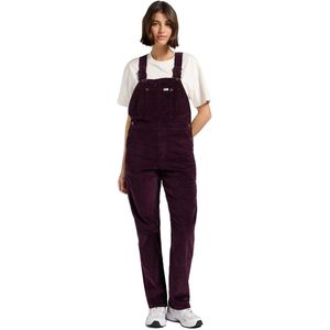 Lee - Straight Tuinbroek - Deep Wine - Corduroy