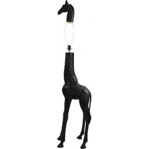 Light & Living Vloerlamp Giraffe - 184cm - Zwart - excl. kap