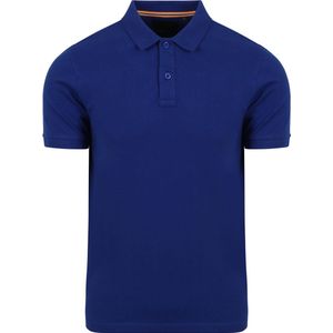 Suitable - Cas Polo Royal Blauw - Modern-fit - Heren Poloshirt Maat 3XL