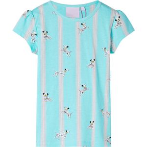 Kinderpyjama korte mouw - Strepen & Hondprint - Maat 104