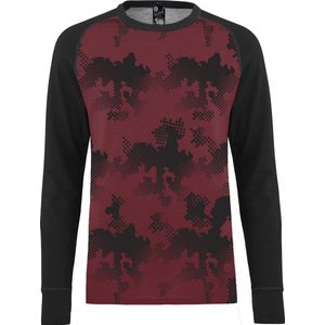 Bula Freeride thermo shirt merino wol - fire - maat 12 jaar