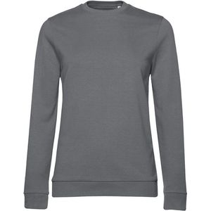 B&C Dames/dames Set-in Sweatshirt (Olifant Grijs)