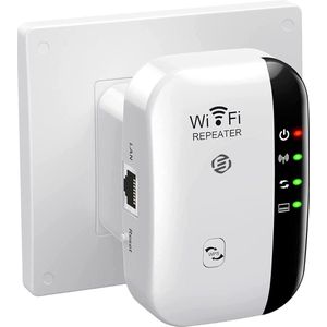 Equivera Wifi Versterker - 300 Mbps - Stopcontact - Wit