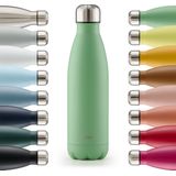 Blumtal Thermosfles - Met dubbele wand - Thermosbeker Koffie, Thee en Koele dranken - Travel Mug - 500ml - Summer Green - Groen