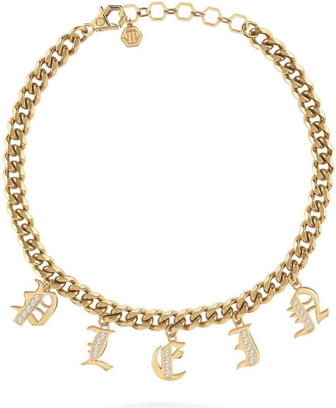 Philipp Plein - PJ1AA20NU - Halsketting - Geel Goud - 40+5 cm