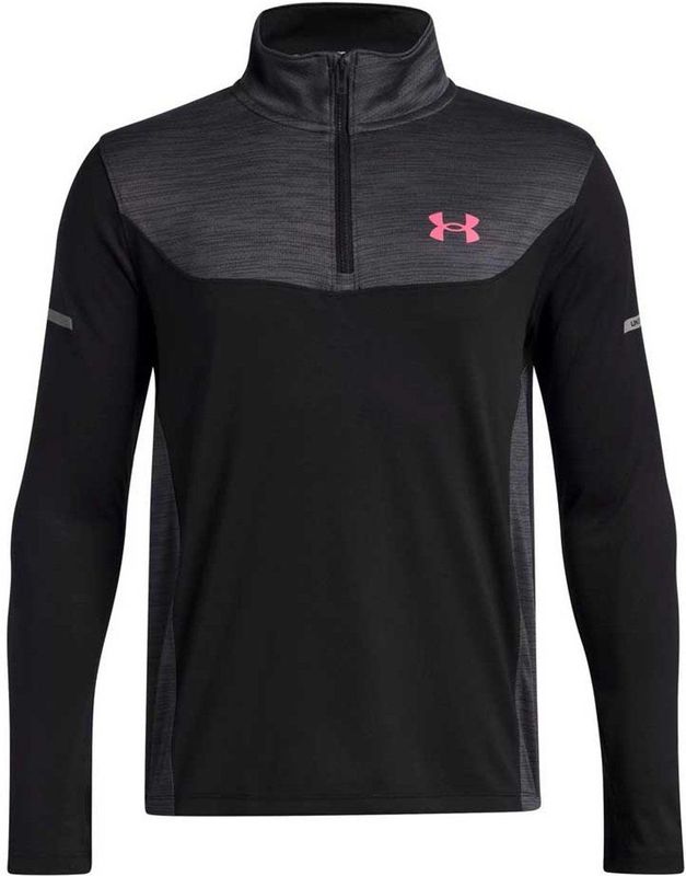 Under Armour - Tech Utility - Sweatshirt - Zwart - Halve Rits