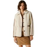 Pepe Jeans - PL4024370 - Jasje - Wit - Casual - Polyester