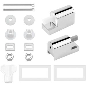 Wc-brilhouder met softclose scharnieren - 2 stuks - ABS