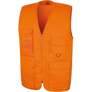 Gilet Unisex M Result Mouwloos Orange 100% Polyester