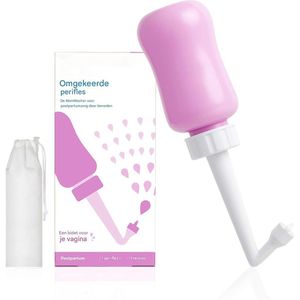 Gsedaox - Peri Bottle - 600ML-Mobiele Bidet - Vaginale Douche - Postpartum Spoelfles - Roze
