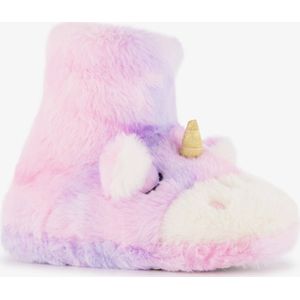 Thu!s kinder pantoffels unicorn lila - Maat 29 - Sloffen