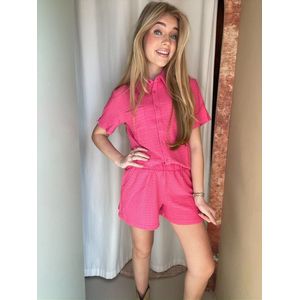 Genny blouse - Fuchsia - L
