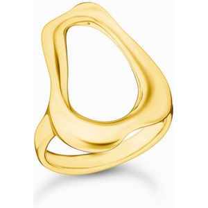 Thomas Sabo - TR2486-413 - Ring - Geel Goud Verguld - Gerecycled Zilver