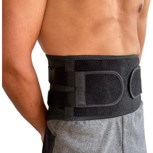 Medilon Rugbrace Voor Lage Rugpijn – Maximale Rugondersteuning – Maat M – Onderrug Brace Met Baleinen – Rugband – Steunband Rug – Houding