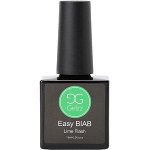 Gelzz Easy BIAB Lime Flash - Groen - - 15ml - Vegan